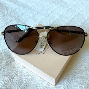 Tahari sunglasses dark grey